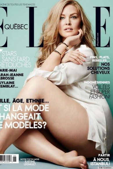 Elle quebec plus size model