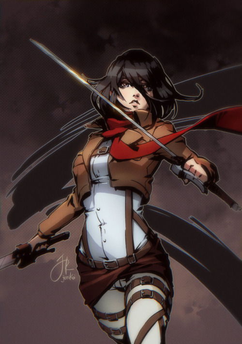 1864david:  Mikasa Ackerman  By jurikoi