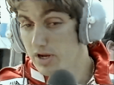 EDDIE CHEEVER Being Interviewed After Retiring From The 1983 BRITISH GRAND PRIX