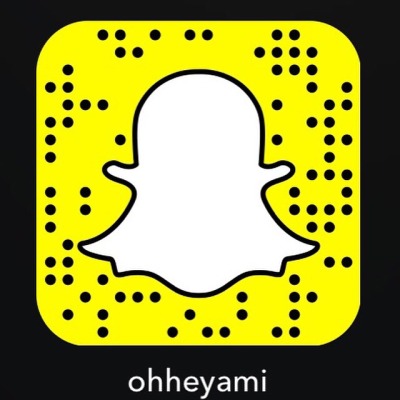 Come say hi on snapchat!
I post snaps of… Well mostly my face and the food I eat 🙈😂✌🏼️