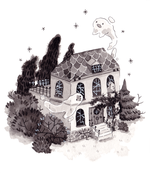 17. Inktober 2016A little haunted house!