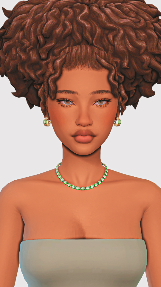 Curly Hair Maxis Match Edition Part 3