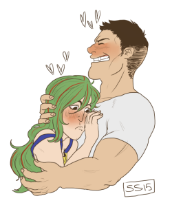 sprinkledsin:  There’s something about tadomaki that just makes me want to draw cuddles and happy times