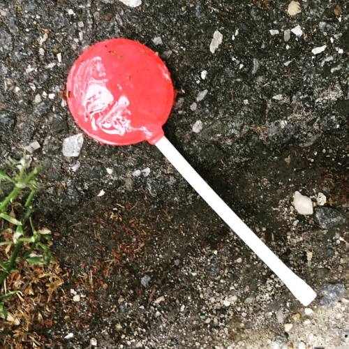 #foundontheground #lostlollipop (at Brooklyn, New York)