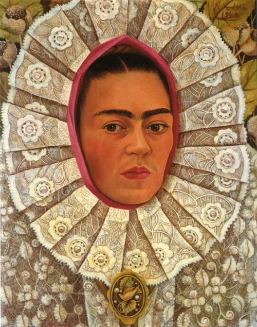 muhammadgiovanni:Frida Kahlo, self-portrait, 1948.