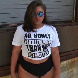 fuckyeahmarriedpussy: naturalhairqueens:  THIS SHIRT IS THE TRUTH!   Thick women rock. 