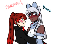 ghoultit:  a long time ago i did a color swap picture (that everyone hated lmfao) so here’s another one because im weak shit  WHAT WOULD THIS EVEN BE??? CHECKMATE ROSE???? ICE MONOCHROME???? dori is weak shit. there we go. good.