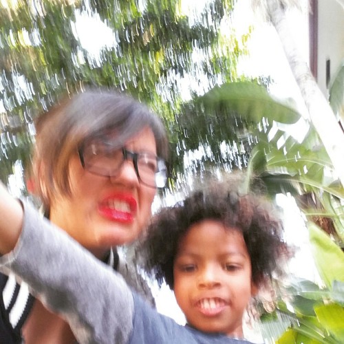 doomyz:  Love my baby bro but why he run away from me 😢
