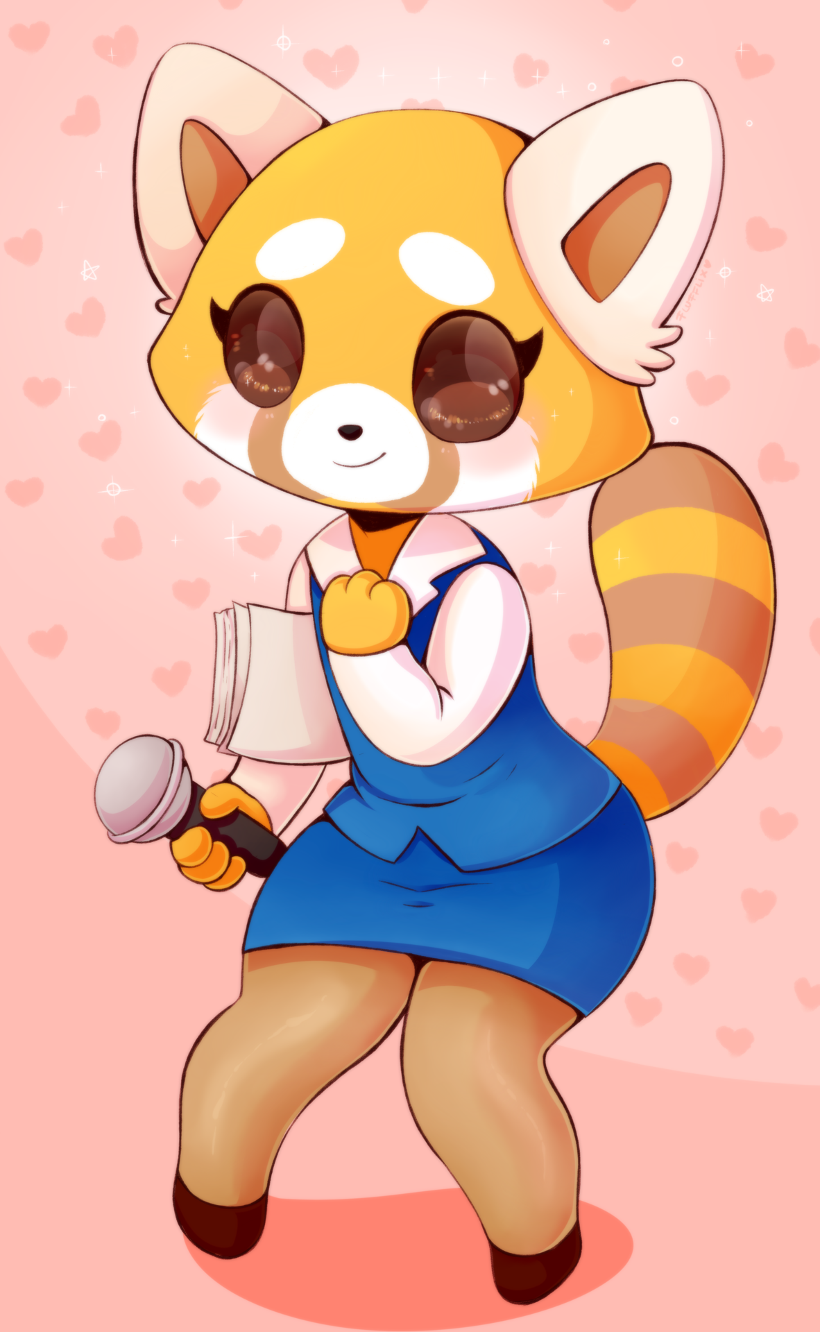 rottenface:Someone asked me to draw Retsuko quite a while ago and after seeing some