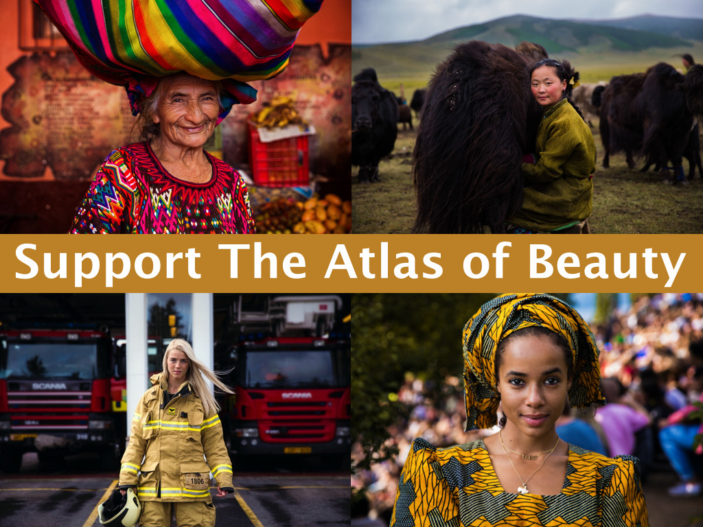 Dear friends, today I need your support to continue The Atlas of Beauty. The last 15 months have been really difficult. Because of the pandemic I couldn’t work properly on the project and I lost funds and opportunities. Now the borders are opening...