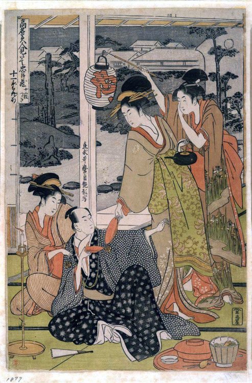 “Komei bijin mitate Chushingura juni-dan tsuzuki” by Kitagawa Utamaro, 1795-1800
