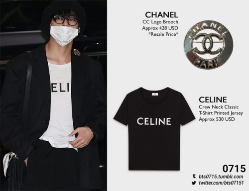 Taehyung Celine T Shirts