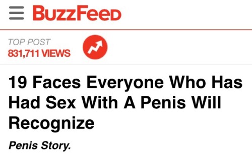 Porn Pics xmarksthesp0t:  andrewbelami:  Buzzfeed is