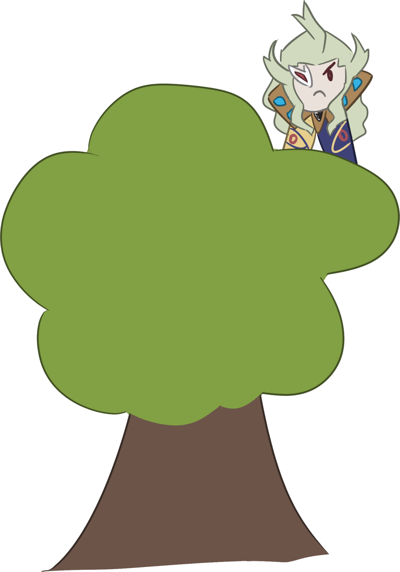 I have a very stupid animatic idea, however as I doubt my artistic abilities, I shall draw Ghetsis in a tree in as little time as possible instead. #pokemon#pokemon bw#pokemon bw2 #i drew this  #why did i drew this? #not sure #ive just suddenly decided i wanna make more low effort bw garbage