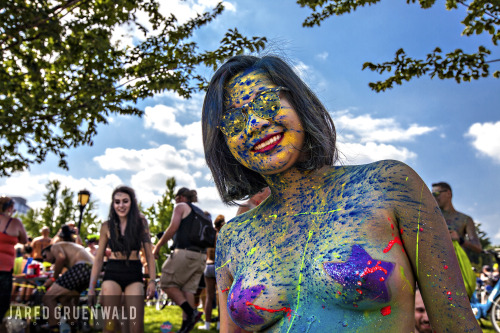 Philly Naked Bike Ride bodypaint photos are pouring in! Thousands of naked bike riders came out and 