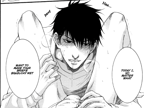 yaoiplayground:  don’t know where this is from but its hot
