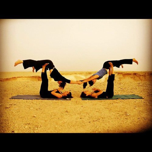 a little partner yoga inspiration!! (ps. yan i miss youuuu and partner yoga!!!) &ndash;ken