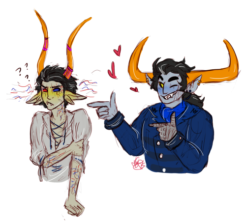 punchstuck:tankefunken:All the requests I got for Tavros Shipping Day that I drew during the stream!