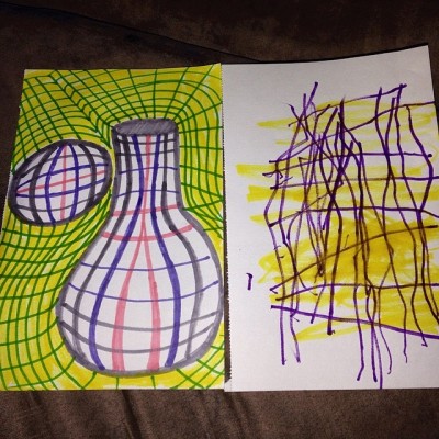 @tinkerlab #tinkersketch #grid #3yrold