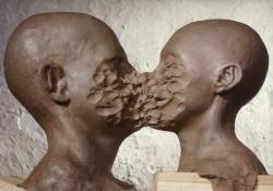 thatsthatjp:  The Kiss from “Passionate Discourse” in Jan Svankmajer’s Dimensions of Dialogue, 1983 