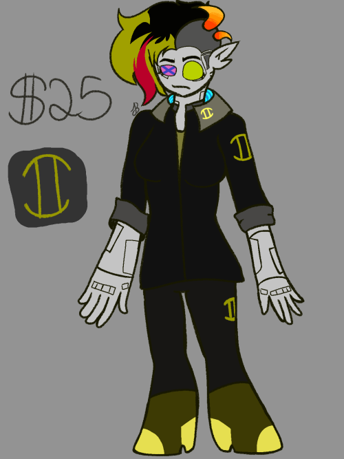 You A Homestuck Fan? You Also Like Cyberpunk 2077?! WELL YOU'RE IN LUCK!! COME ADOPT A TROLL THAT LOOKS