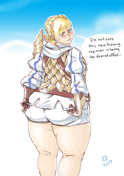 thekdubs:  Sharena from Fire Emblem Heroes! I need more orbs… 