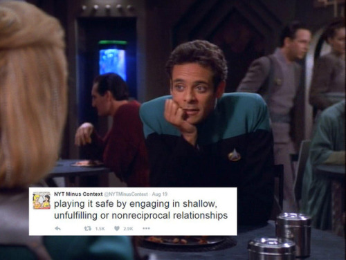 elfinestarkadder:Julian Bashir + NYT Minus Context (Part I, Part II)