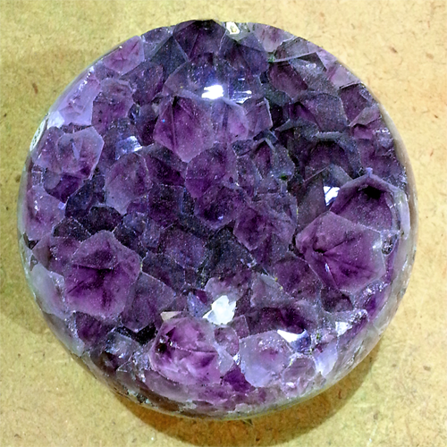 Porn Pics brandiauset:    Amethyst Geode Sphere! Only