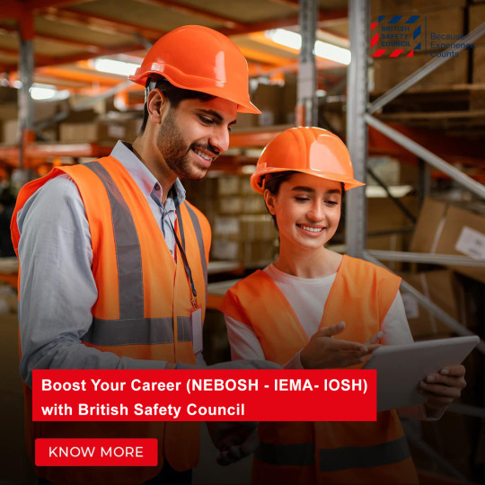 Boost Your Career (NEBOSH) with British Safety Council 