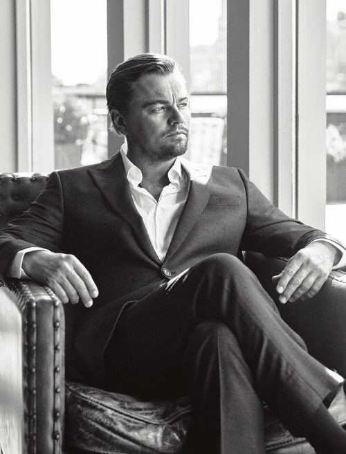 Leonardo DiCaprio by John Russo in Revenant photoshoot, 2016