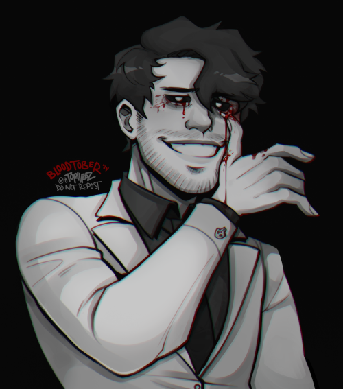 Bloodtober Day 1, Darkiplier.