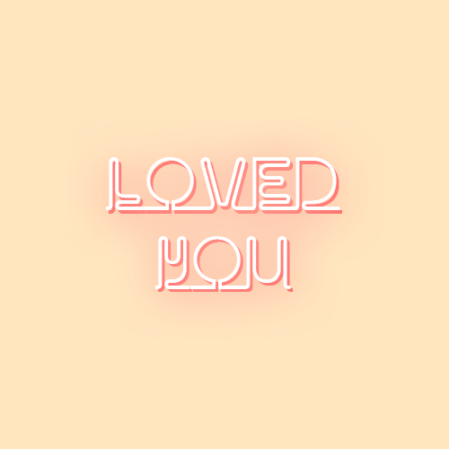 joyirl:   TYPOGRAPHY SERIES: 3/? Loved - Wonder Girls  