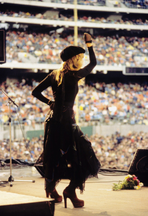 Stevie Performing At The Day On The Green Festival In Oakland, CA, May 7th, 1977.