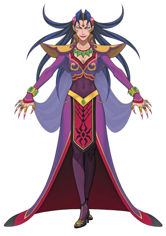 uchanekome:  When the queen of your country turns into a Final Fantasy villain dressed in a hodge-podge of all he the mage outfits from Fire Emblem Fates with a severe spider motif. 