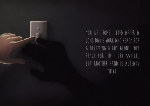 itsbloogr-art: Short horror stories.