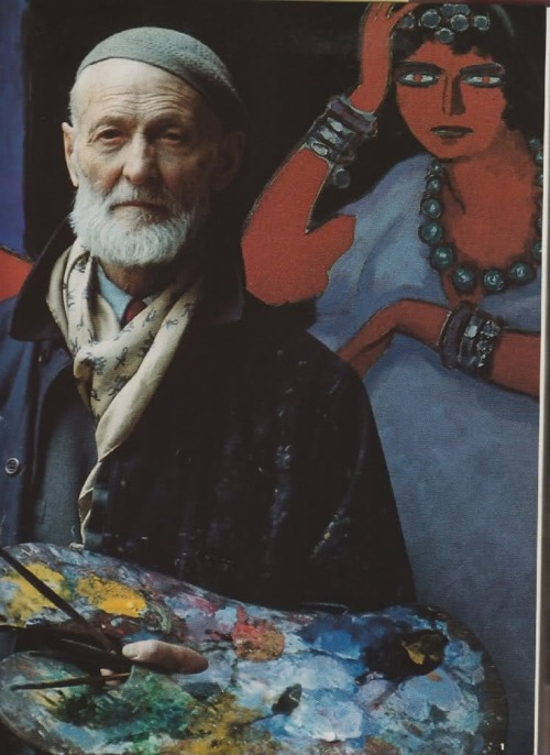 Kees van Dongen dutch Fauvist painter  (1877-1965) by Russian-American photographer & artist Ale