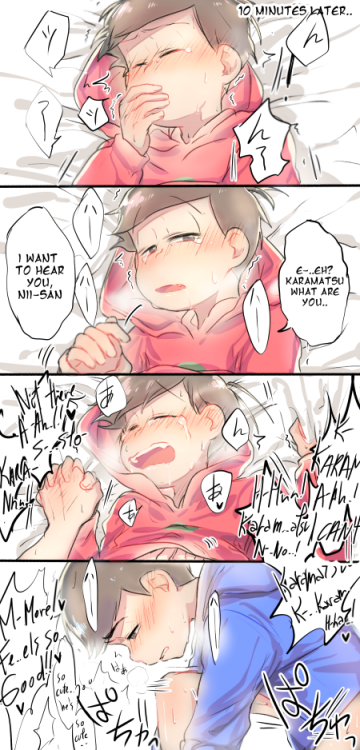 daematsu:   “Can I touch you?” You can consider this the continuation of this www spread the KaraOso