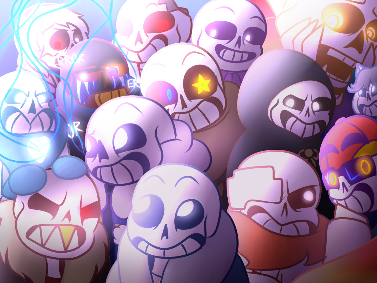 All sans AU  Undertale au, Undertale, Undertale cute