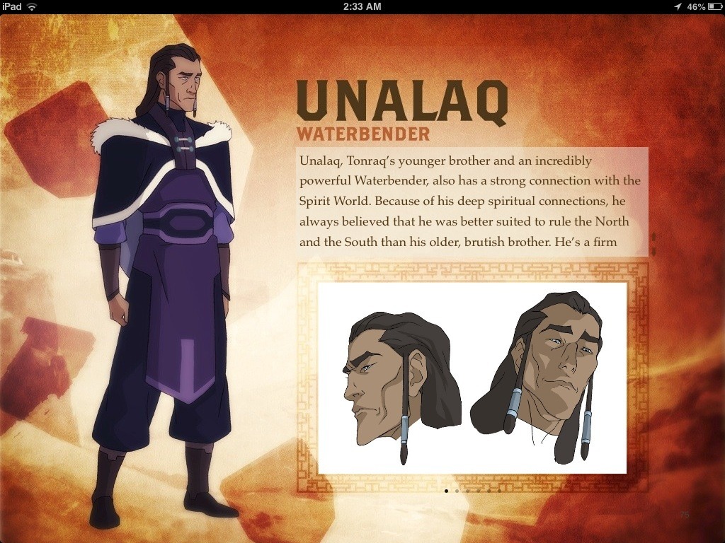 i-am-avatar-korra:  Book 2 Info from iBook 