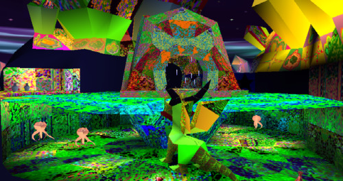 Crystal Islands texture glitch is fun but my retinas are dead.you can see the room where Spyro and c