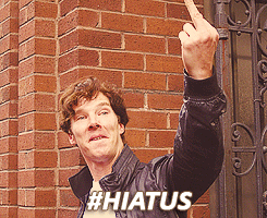 dudeufugly:  extremelysherlocked:  Good News: the Sherlock hiatus is over in 5 days.  Bad News: It’s back in 17 days.   