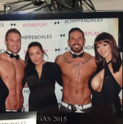 Yes we really did it 😝 #Chippendales by