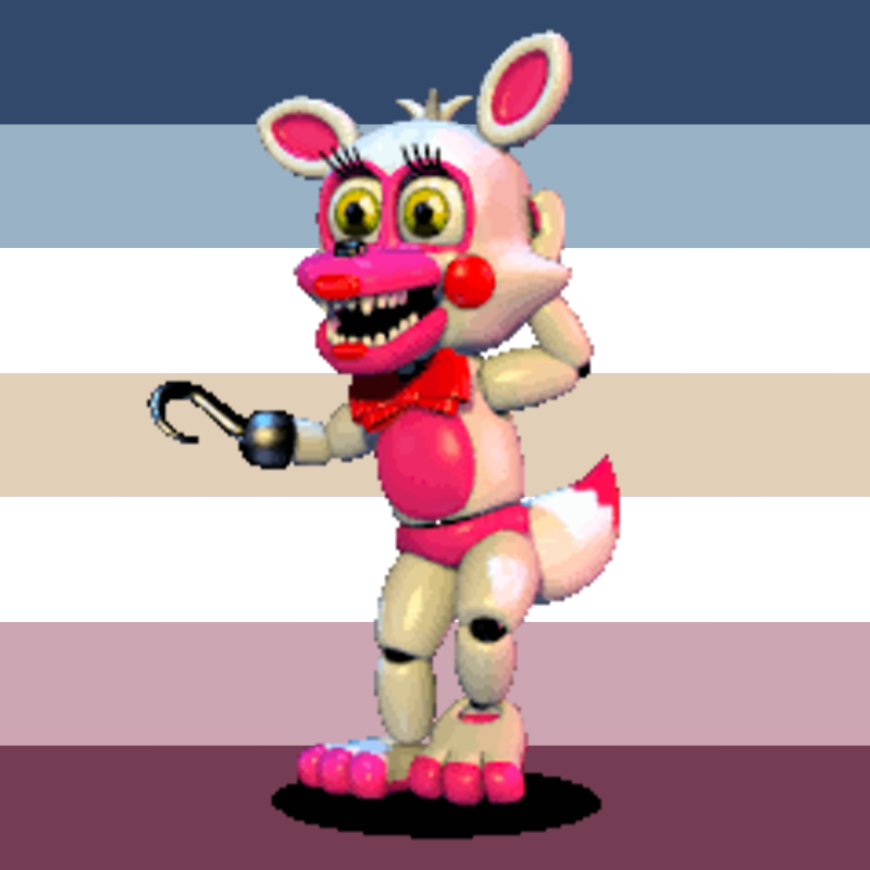 greenscreen #fnaf #foryou #mangle #nonbinary #genderfluid