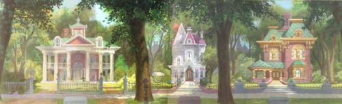 Animation backgrounds: Disney, UPA, Fleischer, WB (Looney Tunes), and–yes–Nippon Animati
