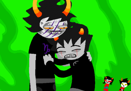   sorry, i forgot that Karkat is the ultimate seme bara and the epitome of smooth