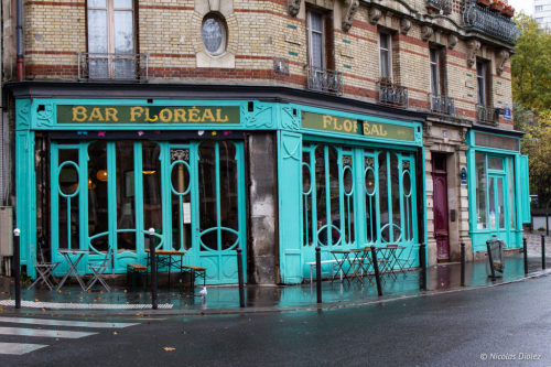 Découverte du bar &ldquo;Floréal&rdquo; complètement stylé Art Nouveau dans le quartier de Bellevill