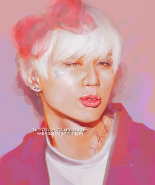 taestory: Practise portrait of the one and only, Lee Taemin. ‘Cause reasons.