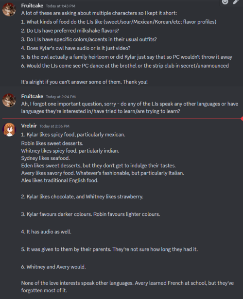Being In The DoL Discord Means Getting Insane Amounts Of Lore And Talking Headcannons All Day, So They've