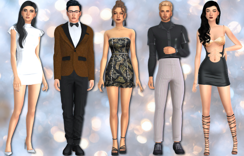 New Year’s Eve LookBook #2! Check out #1 here! CC links below! Thank you to all the amazing CC creat