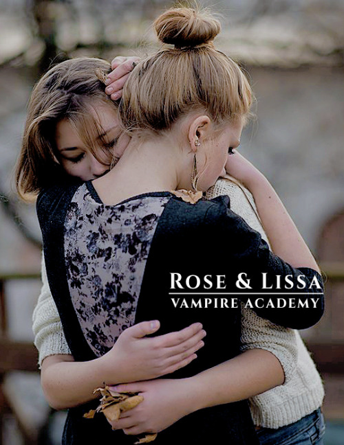 thaliagracing:books meme: five friendships — [2/5] rose and lissa, vampire academy // richelle mead